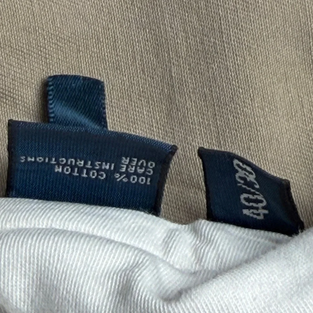 Polo Ralph Lauren Andrew Pant Mens 40x30 Tan Khaki Pleated Cotton Chino Trousers
